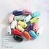Cuentas de animales de cerámica con temática oceánica, conchas marinas, estrellas de mar, peces pequeños y caracolas - Cuentas para joyería y accesorios hechas a mano para niños