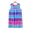 Bata para Mujer, Vestido de Playa Casual Holgado sin Mangas de Verano, Pijama para Mujeres de Mediana Edad y Mayores, Ropa para el Hogar (Color Aleatorio)