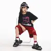 Ropa de Moda Infantil para Street Dance Ropa de Baile de Jazz para Actuaciones Ropa Hiphop Hip-Hop para Niñas Traje de Marca de Moda Ropa para Actuaciones