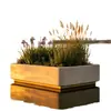 Macetas pequeñas de cemento para interiores personalizadas de fábrica con diseños únicos, macetas para plantas verdes de interior, contenedores de plantación de hormigón