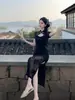 Nuevo Vestido Cheongsam Mejorado de Estilo Chino para Mujer, Elegante y Ceñido, Sexy con Abertura, Entallado en la Cintura, Largo para Noche