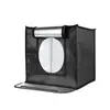 Estudio Fotográfico Plegable LED Regulable Portátil Pequeño Caja de Luz para Fotos de Joyería Set de Fotografía Dropshipping 60cm