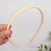 Diadema de Color Morandi Simple Rayada Dentada Antideslizante Sello de Presión para Lavado de Cara Todas las Combinaciones Hebilla para el Cabello Accesorios Coreanos para el Cabello