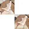 Calcetines por encima de la rodilla, calcetines blancos de terciopelo de leche, medias japonesas para niños, base de pantorrilla, medias blancas por encima de la rodilla jk negras