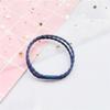 Ventas Directas de Fábrica Dos en Uno Alta Elasticidad Calidad Estilo Básico Elegante Goma para el Cabello Versátil Gorro Rayado Banda para la Cabeza para Mujer Antideslizante