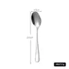 Talheres de Aço Inoxidável Série 081 Estilo Ocidental, Faca de Bife Espessa para Hotel, Garfo, Colher, Colher de Servir, Colher de Café, Garfo de Fruta