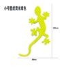 Pegatina de gecko reflectante tridimensional 3D para coche, etiqueta de cola, personalidad creativa, protector de cola de gecko, decoración antiarañazos, impermeable