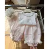 Conjunto Nuevo de Verano 2026 para Niñas con Chaleco y Camiseta sin Mangas, Conjunto de Ropa de Manga Corta para Niñas, Conjunto Casual de Dos Piezas con Pantalones y Camiseta a Prueba de Mosquitos para Bebés