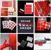 Pegatinas de Puntos Transparentes Acrílicas Pegatinas Adhesivas de Doble Cara Adornos para Coche Baño Cocina Muñeca Factory Caliente Transfronteriza Troquelado