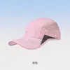 Boné de Baseball de Malha Leve e Respirável para Verão com Logotipo Personalizado Estampado a Quente Chapéu Protetor Solar de Secagem Rápida para Esportes ao Ar Livre e Corrida Masculino