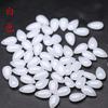 Pingente de Vidro Branco Suet Água Clara Cor Gota d'Água 8x 14mm Pulseira Colar Brincos DIY Acessórios de Franja