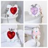 Indústria pesada Nepal coroa Diamond Ball em forma de coração rosa artesanal argila macia buraco reto contas transmissão ao vivo Bens de alta qualidade DIY contas soltas