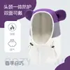 Chapéus Infantis, Estilo Outono e Inverno, Chapéu Lei Feng, Top Redondo Sem Aba, Espessado e Quente, Chapéu de Bebê, Proteção para Orelhas, À Prova de Vento, Forrado com Lã