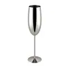 Conjunto de Taças de Vinho de Aço Inoxidável Transfronteiriço, Taças de Vinho e Coquetel de Alta Qualidade, Taças de Champanhe Feitas Sob Medida, Personalização Transfronteiriça