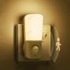 Luz Nocturna con Detección de Movimiento Humano Gy012 Mini Diseño Simple Se enciende Cuando Alguien Está Presente, Atmósfera de Mesa de Noche para Dormitorio Luz Nocturna con Detección de Movimiento Humano