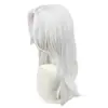 [Tongchuan] Peluca cosplay original de Genshin Impact Sano plateada blanca anti-deformación capa micro-rizada en stock