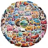50/100 Peças de Adesivos de Grafite para Carro Caderno Skate Copo d'Água Mala Adesivos Decorativos de Grafite à Prova d'Água Atacado