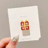 Broche de Papá Noel Europeo y Americano Atmósfera Lindo Pin Personalidad Festiva para Mujer Insignia Creativa Hebilla de Pin de Dibujos Animados Decoración