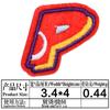 Parche de letra inglesa 26 adhesivo para planchar parche para ropa Adhesivo termofusible A- Z nombre costura insignia personalizada