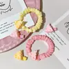 Queso Queso Diadema Pinza para el Cabello Ins Chica Linda Corazón Dulce Goma Elástica Estudiante Banda para el Cabello Intestino Delgado Diadema Diadema Femenina