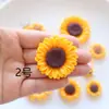 Accesorios DIY de resina de girasol y abeja grandes, medianos y pequeños, pasadores de pelo hechos a mano con pegamento cremoso, parches para la cabeza de zapatos con agujeros, Sur 2