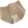 Calcinhas Femininas Sem Costura com Letras para Outono e Inverno, Seda Gelada, Seda de Amora, Antibacterianas, Cuecas Esportivas Femininas Peça Única, Atacado