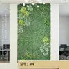 Pared Vegetal Simulada, Pared de Plantas Verdes, Accesorios de Decoración de Fondo de Césped para Exteriores y Interiores