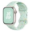 Adecuado para Apple Watch 10 S11 Hebilla Mariposa Correa de Silicona Perforada iWatch Ultra Pulsera Transpirable