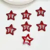 Polvo de Cebolla con Destellos de Color Estrella de Cinco Puntas Cabello Roto Pasador para el Cabello BB Color Flequillo Lateral Clip Cabello Roto Pasador Pequeño Tocado Accesorios para el Cabello