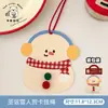Tengyi Original Linda Tarjeta de Felicitación de Regalo Estilo Navidad Cordón Colgante Corazón de Niña Decoración de Regalo Tarjeta Bendición Tarjeta Colgante