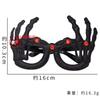 Óculos de Halloween Aranhas Fantasmas Engraçados Óculos de Festa de Feltro Óculos de Halloween Adereços