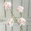 Hortênsia sonho de 4 cabeças flor de simulação de casamento layout de cena de casamento parede de flores bola de flores arranjo de flores hortênsia de simulação flor falsa