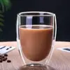Novo Copo de Vidro de Camada Dupla para Suco Venda Quente Recomendado Resistente a Altas Temperaturas Copo de Vidro em Formato de Ovo Copo para Bebidas Frias Leite Café