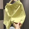Shorts Esportivos Masculinos de Secagem Rápida Novos para o Verão de 2026, Corte Solto, Marca Tendência, Shorts Casuais Versáteis de Cor Sólida para Jovens