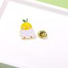 Broche de Dibujo Animado Japonés Insignia Linda Pin de Personalidad Decoración de Ropa Bolso Estudiante Niños Broche de Panda