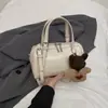 Bolso Boston Versátil de Alta Gama, Bolso de Hombro Simple Brillante Elegante de Lujo Ligero, Bolso Cruzado Personalizado para Mujer 2025