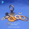 Anillo de sello de pistón de cilindro Dechengwang, sello de aire de cuenco de cuero de PTFE, anillo de sello de pistón de cilindro sin aceite de PTFE
