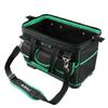1 Pieza Bolsa de Herramientas de Electricista de 13 pulgadas con Tiras Reflectantes, Tela Oxford Duradera, Múltiples Bolsillos, Impermeable