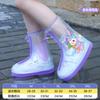 Cubrezapatos de Lluvia Resistentes al Desgaste para Mujer Impermeables Antideslizantes para Niños Gruesos Resistentes al Desgaste Portátiles para Estudiantes Pvc para Exteriores Repetidos Tesoro a Prueba de Nieve Hombre