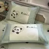 Fronhas de Seda Gelada Frescas e Simples para o Verão, Conjunto de Dois, 48X74Cm, Fronhas de Rattan Gelado para Uso Doméstico, Capa Interna para Travesseiro Infantil