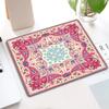 Popular Mouse Pad Quadrado Pequeno Estilo Persa Exótico Retro Tapete de Mesa Padrão Quadrado Pequeno Tapete de Escritório