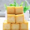 Caixa Fechada de Tofu de Peixe Sabor Peixe Anjing Q Tofu de Peixe Semi-acabado Panela Quente Panela Quente Picante Oden Comercial 2,5kg*4 Pacotes