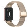 Para Samsung Galaxy Fit3 Correa de Reloj Inteligente SM-R390 Cierre Correa de Malla Milanesa de Acero Inoxidable