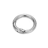 Accesorios de Hebilla de Resorte Redonda Tipo Presión, Anillo de Llavero de Anillo de Resorte de Aleación de Zinc Colorido