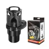 Porta-Copo para Carro, Porta-Copos Rotativo Multifuncional para Console Central de Carro, Porta-Copo com Rack de Armazenamento de Camada Dupla Transfronteiriço
