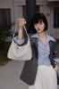 Bolso Cruzado de Hombro Sencillo Tejido a Mano Estilo Nuevo, Diseño de Nicho, Lujo Ligero, Bolso Versátil para el Trabajo para Mujeres