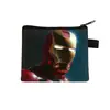 Nuevo Monedero de Monedas Marvel Avengers Lindo Dibujo Animado Cremallera Bolsa para Monedas Estudiante Pequeña Bolsa de Almacenamiento Al por Mayor