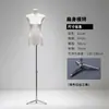 Estilo Coreano Corpo Plano Modelo Plano Adereços Manequim Feminino Vitrine Meio Corpo Mesa Loja de Roupas Suporte de Exibição de Modelo Corpo Inteiro
