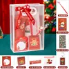 Set de Papelería Sorpresa Navideña Set Navideño para Niños Papelería de Aprendizaje para Estudiantes de Primaria Recompensa Regalo Pequeño
