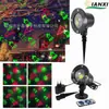 Luz Laser à Prova d'Água para Exterior Controle Remoto Temporizador Plugue de Gramado Projetor de Luz Laser de Natal